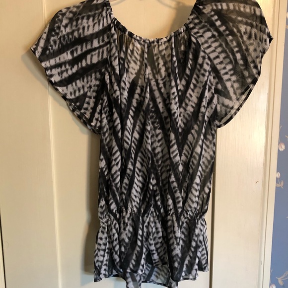 Calvin Klein semi sheer blouse - Picture 8 of 9